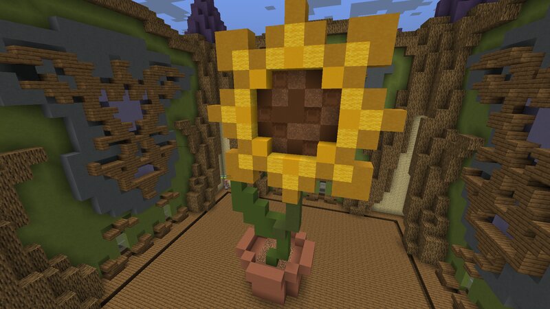 buildbattle minecraft fleur 