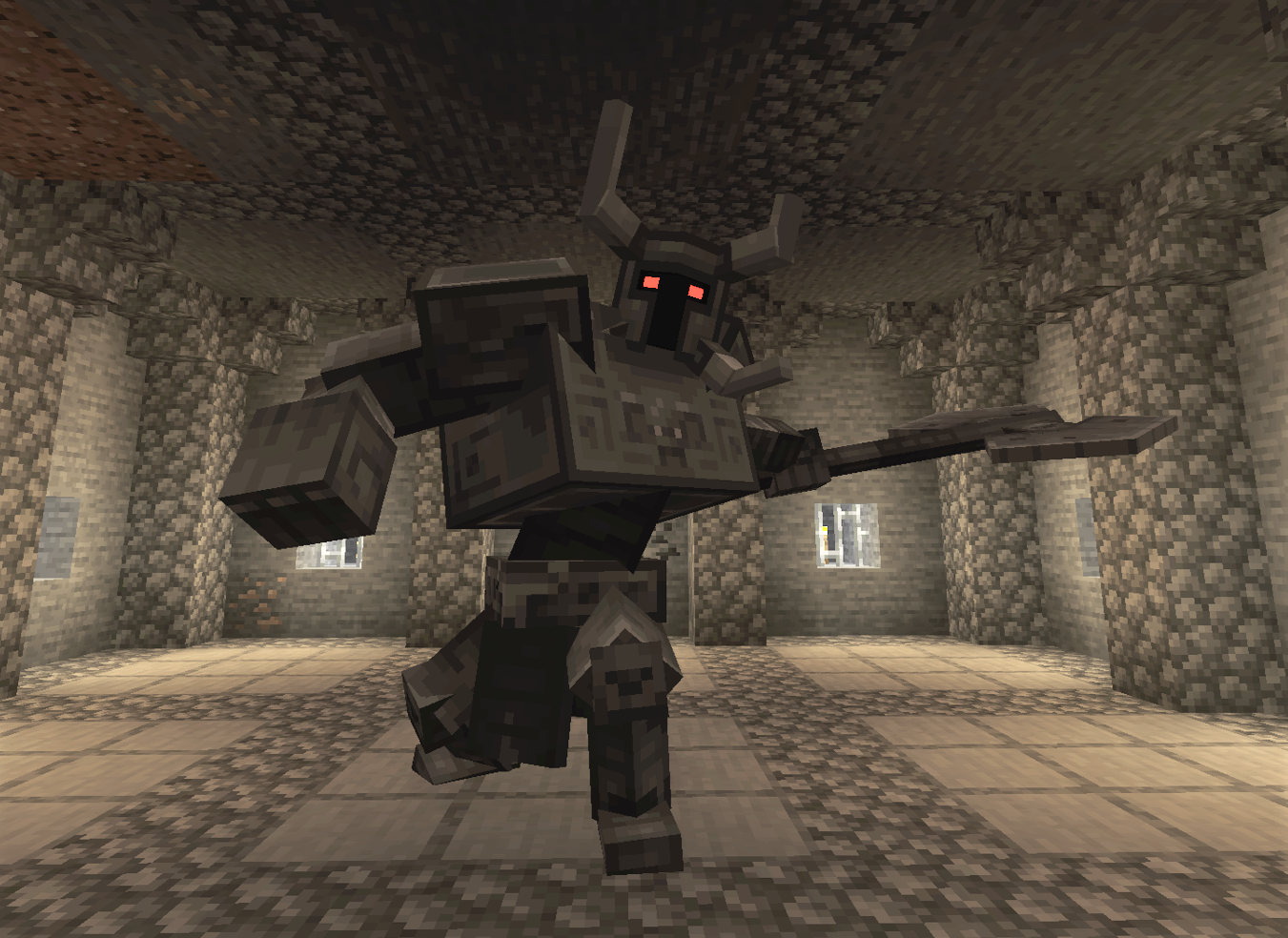 Ferrous Wroughtnaut mowzies-mobs mod minecraft