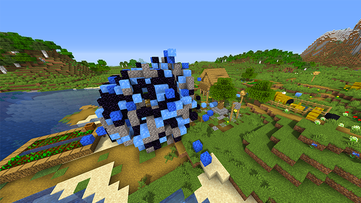 Météorite de glace minecraft